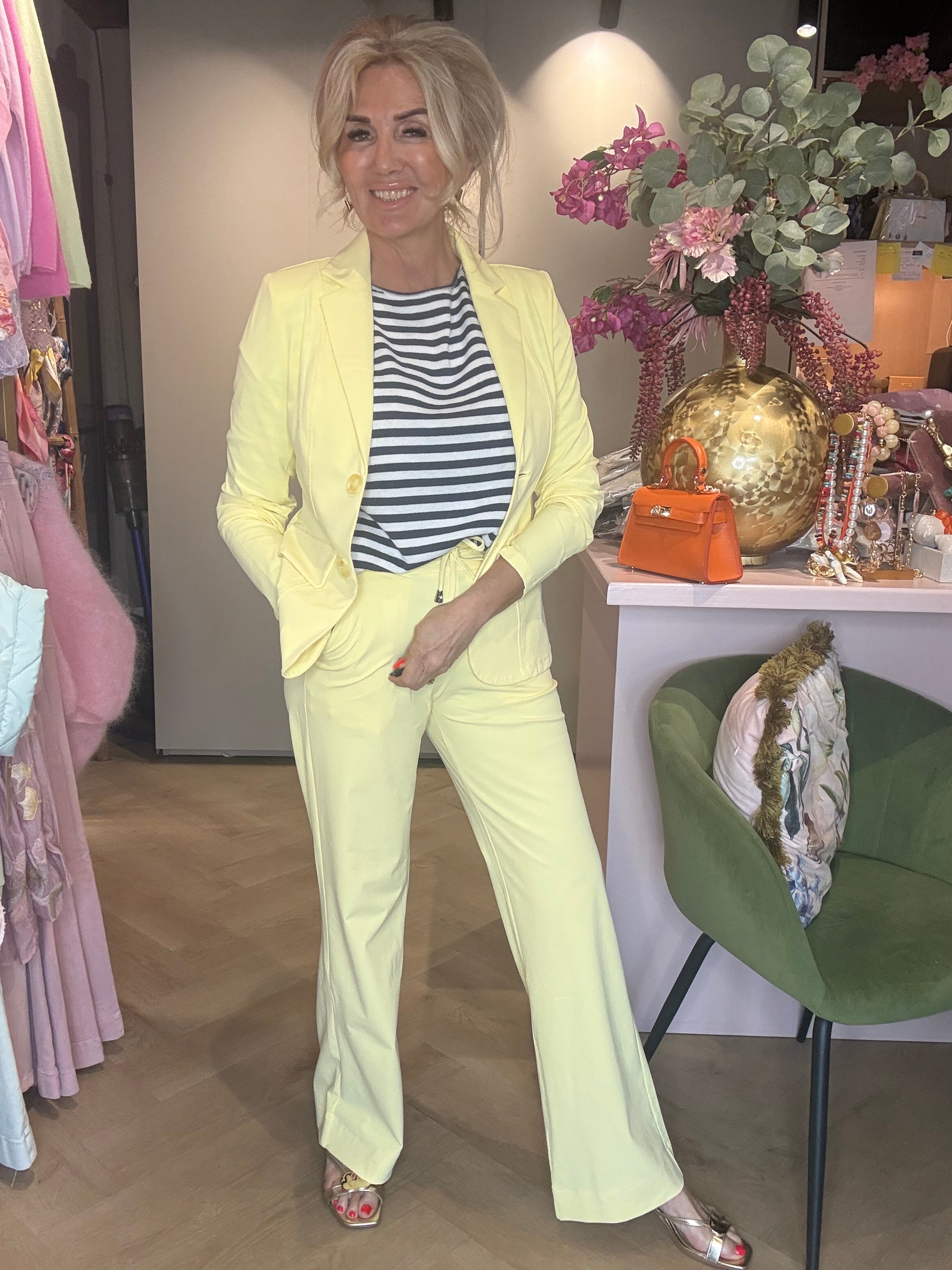 Mi Piace Blazer Lemon Gul MP202015